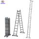 4X4小关节多功能铝合金折叠组合梯人字梯工程建筑梯150KG承重