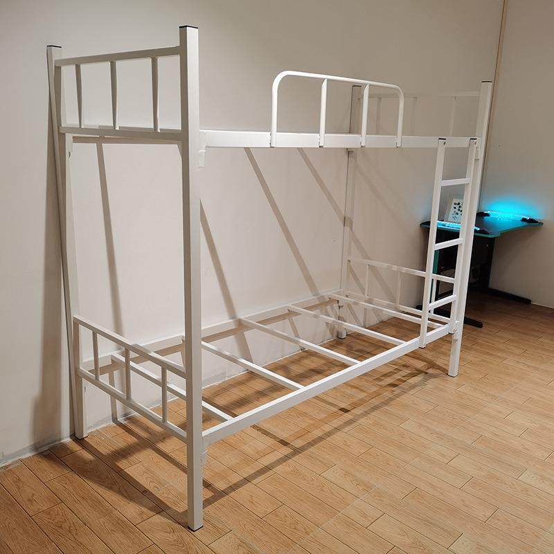 学校宿舍双层铁床工地上下铺铁艺床宿舍铁架床防摔护栏高低床现货,纺织面料/辅料/配套,纺织机械配件,淘宝优惠券,粉丝福利购,淘宝优惠卷