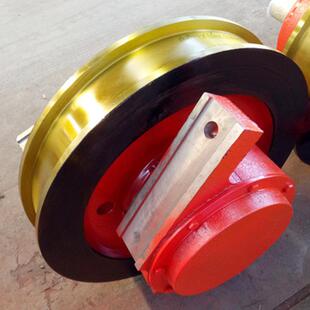 供应起重机配件车轮组平车轮角箱轮锻造铸造主被动行车轮车轮组