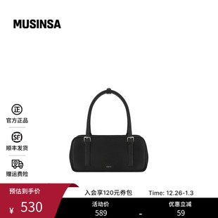 廓形带扣通勤方形保龄球包包MUSINSA 经典 STAND OIL韩国女士25冬季