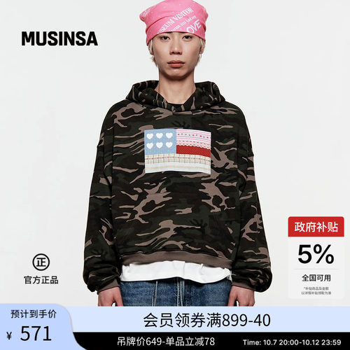 THE MUSEUM VISITOR韩国26年秋冬新品男女同款连帽卫衣MUSINSA