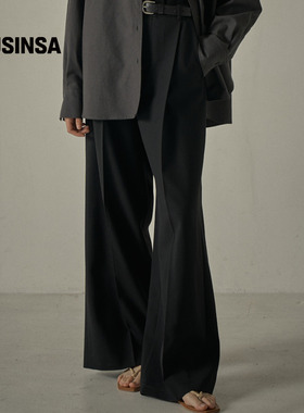 FACADE PATTERN韩国25秋冬经典羊毛裤宽松显瘦休闲长裤MUSINSA