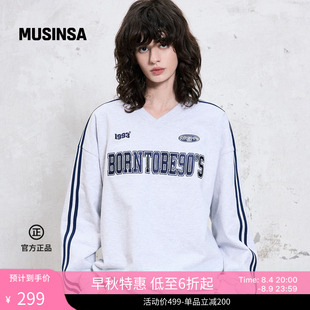 1993 STUDIO韩国男女早秋舒适时尚日常运动休闲卫衣 MUSINSA