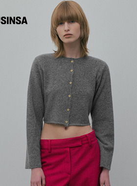 overdue flair韩国女士25秋季新款休闲流行时尚迷你开衫MUSINSA
