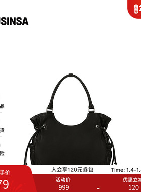 STAND OIL韩国女士25冬季时尚百搭金属扣件通勤布里兹包MUSINSA