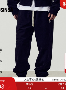 AECA韩国男女25秋季新款时尚休闲潮流四叶草长裤运动裤MUSINSA