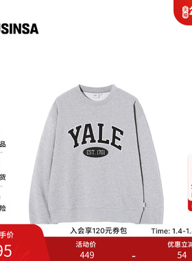 YALE韩国女士25冬季新款好看流行时尚休闲拼色卫衣MUSINSA
