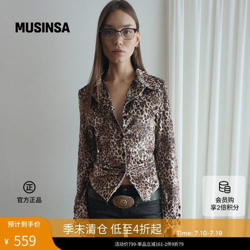 复古时尚休闲丝绒带领衬衫
