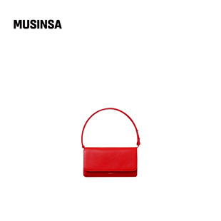 翻盖金属扣简约通勤黄油包MUSINSA 经典 STAND OIL韩国女士25冬季