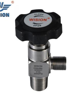 上海阀门厂 工厂现货供应不锈钢瓶阀,瓶阀CGA350
