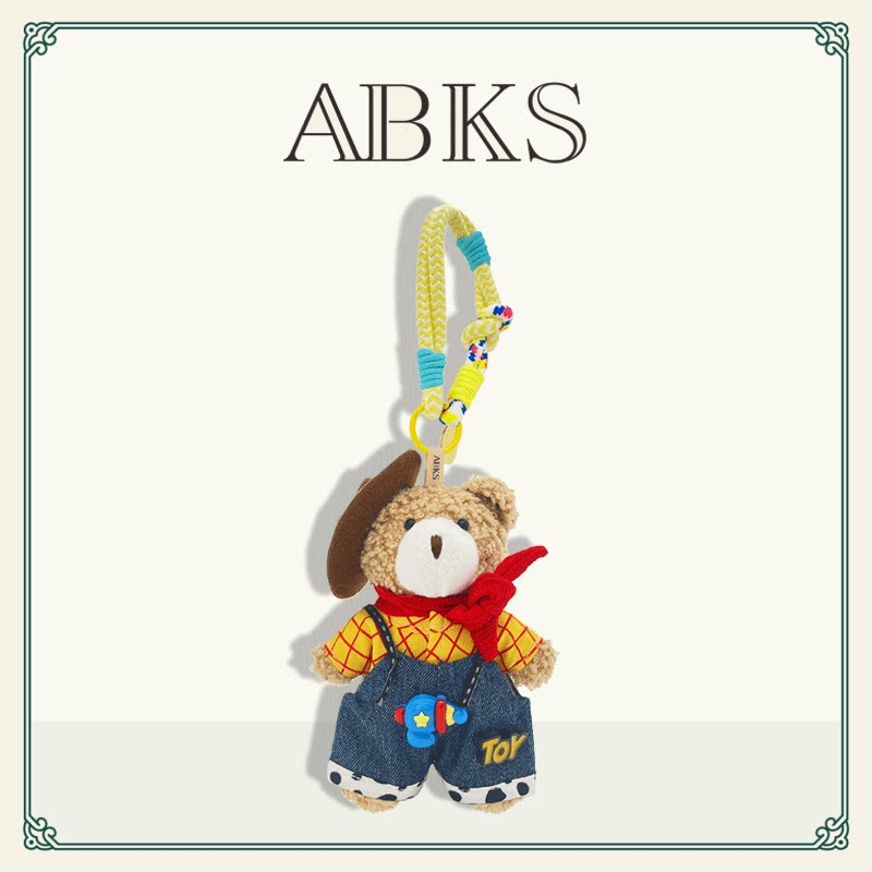 ABKS正品原创手工包包挂件图片
