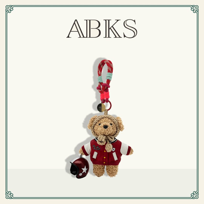 ABKS正品原创手工包包挂件图片
