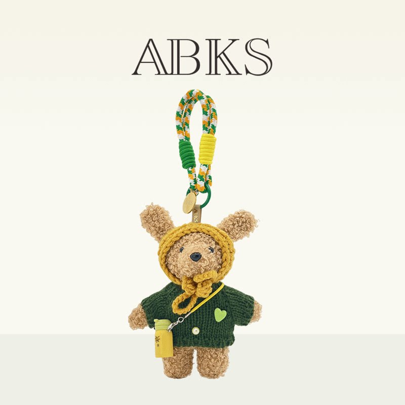 ABKS正品原创手工包包挂件图片
