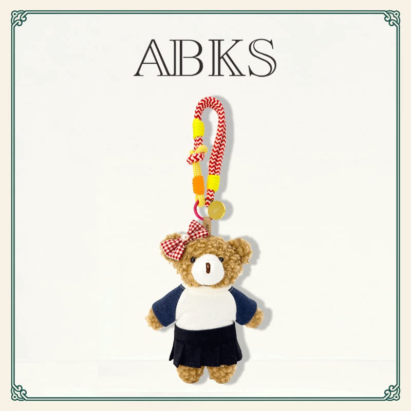 ABKS正品原创手工包包挂件图片