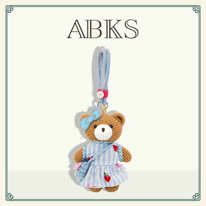 ABKS正品原创手工包包挂件图片