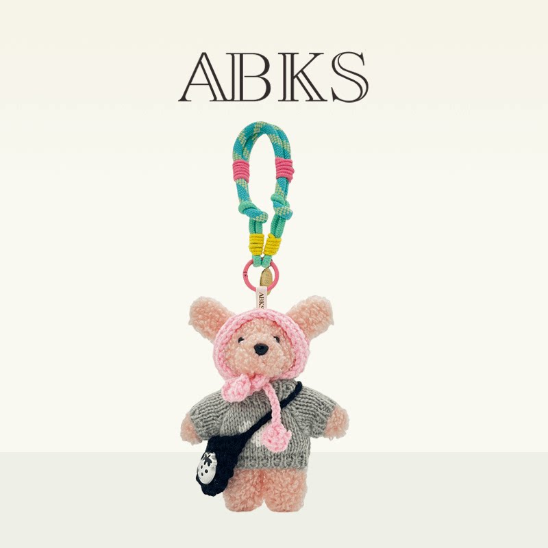 ABKS正品原创手工包包挂件图片
