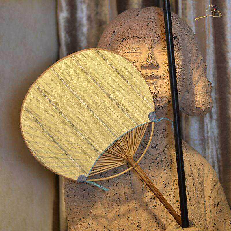 古典夏布郑州复古团扇纨扇扇扇子日式扇宫R中和风国风高档双