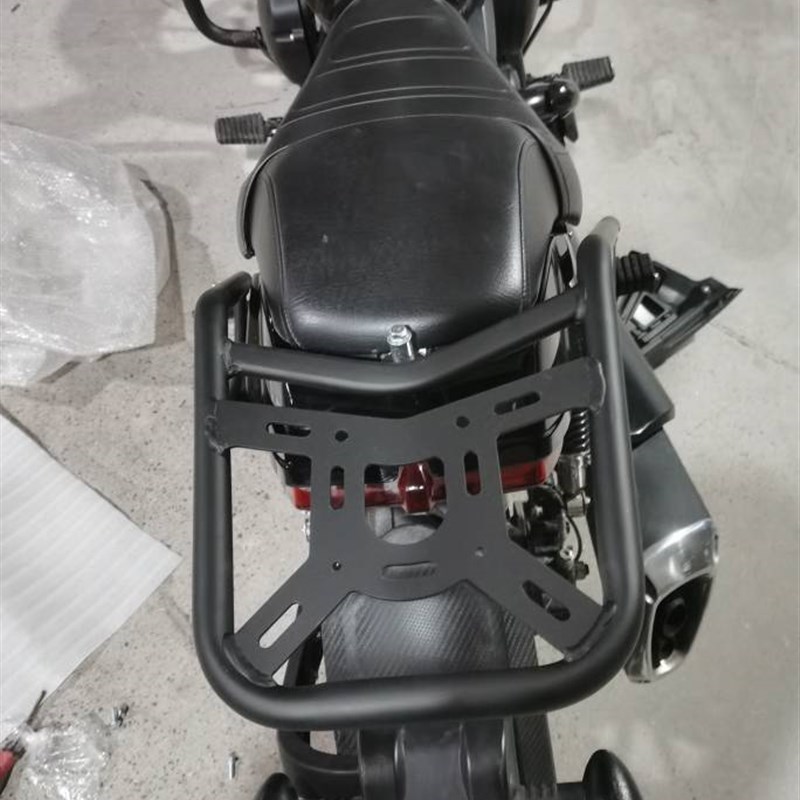 适用力帆V16S/250-R保险杠A防摔杠护杠边箱边包后靠背后尾架货架