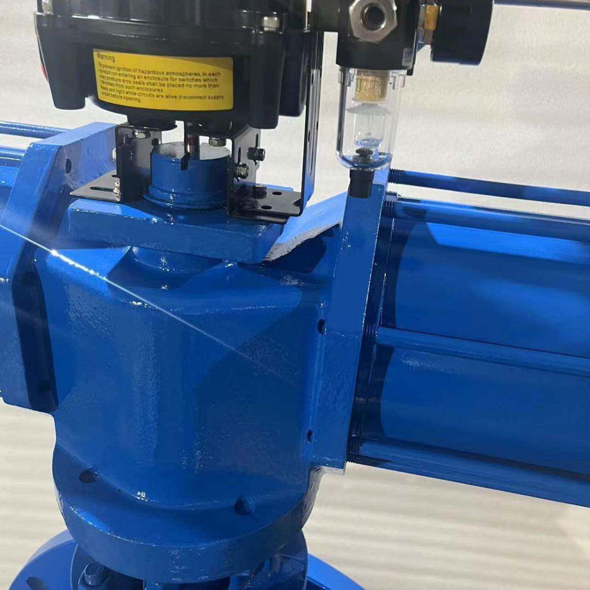 防爆硬密封铸钢法兰蝶阀