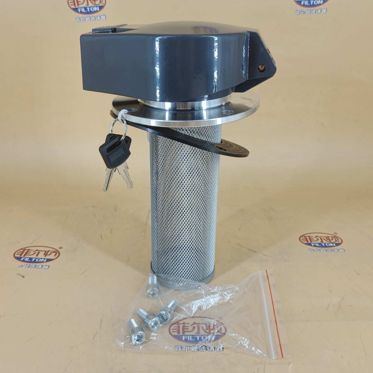 挖掘机油箱盖带锁盖徐工XE215C260 370新源神钢燃油箱