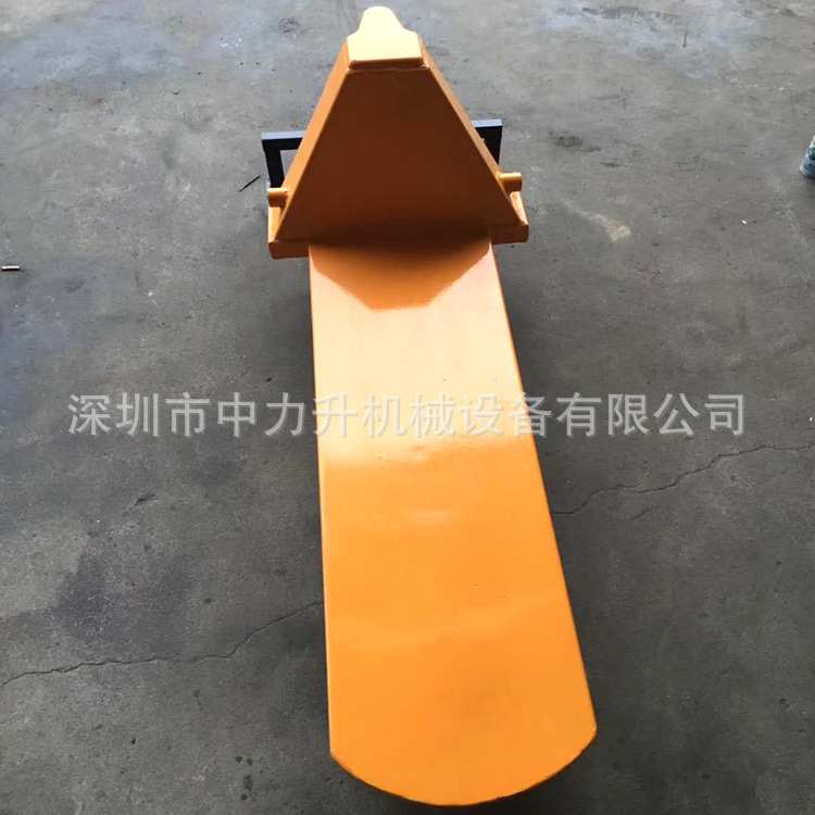 2吨3吨超宽超短手动叉车液压搬运车加长小型托盘车地牛