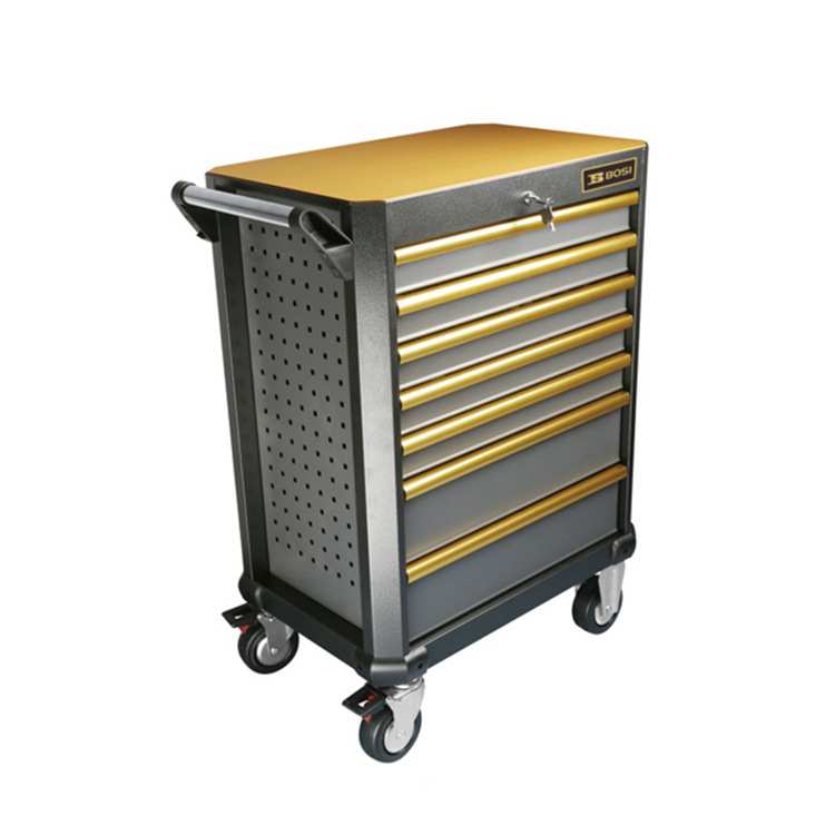 波斯工具铂金系列七抽屉工具车BS522927