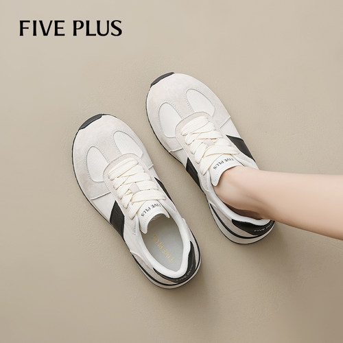FIVEPLUS软底休闲德训鞋女