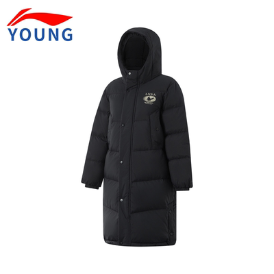 李宁官方男童保暖防风羽绒服
