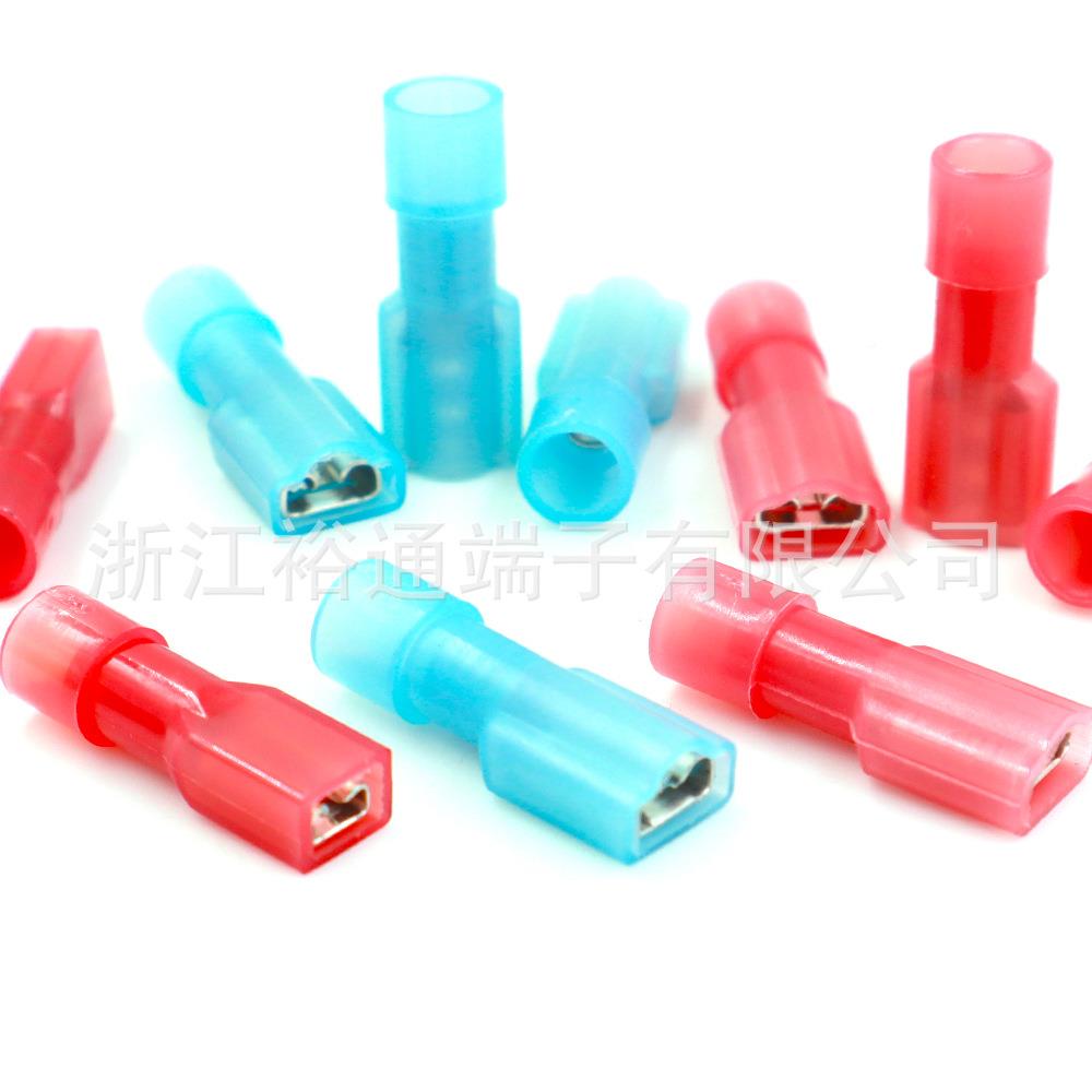 厂家特惠FD731FN8110/8冷压端子12.8/4.插簧尼龙母全绝缘端子7环