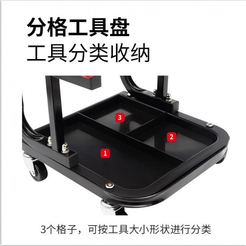 v7修车汽B车板工作维修滑凳子工汽修躺板配102套汽保专用移具动加