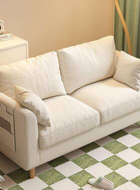 沙发小型租出屋客厅公寓卧室简约服装店布接待区懒人艺双RYL人户