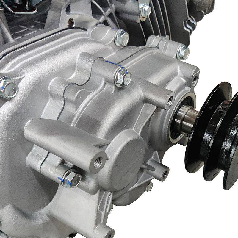 汽油机动F力190轴二分之一减速1/2电启动四冲190F程卷膨化机扬机