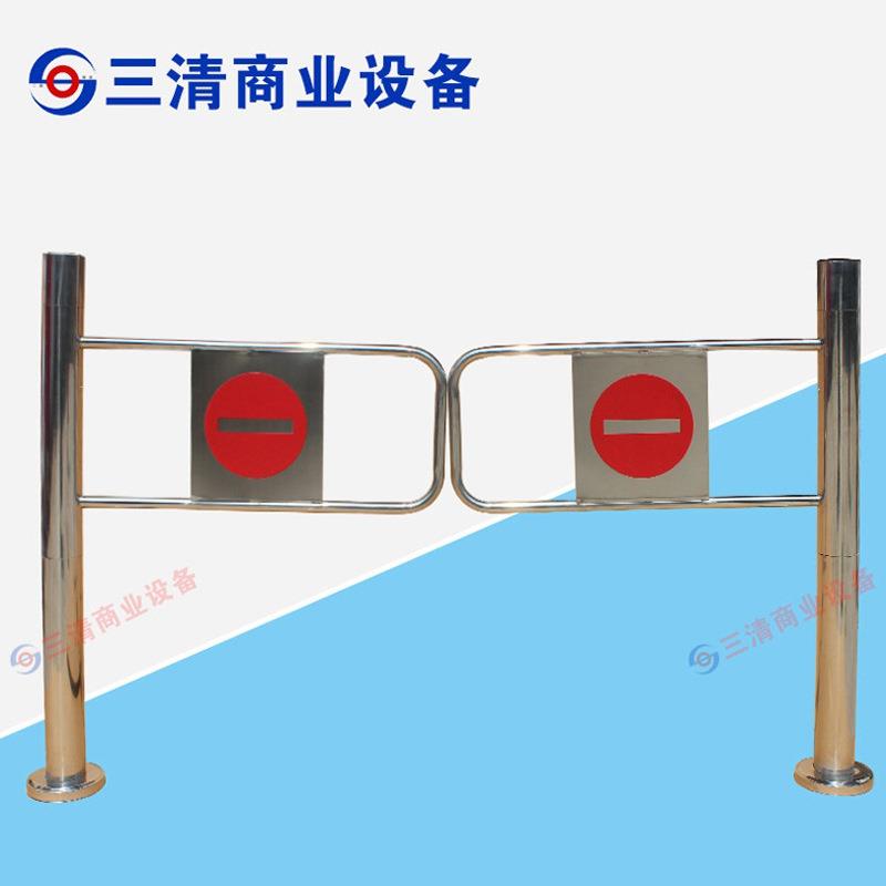 不锈钢超市转单向499门进通出口器护旋超市道感应门自动