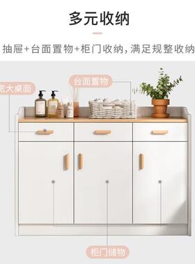 飘窗柜柜阳台储物防晒简约代矮柜落地多STP功能阳台收纳柜置物柜