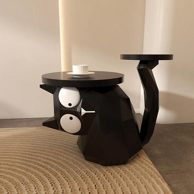 创意小客厅沙发边几桌角猫几柜可移动摆床头柜咪落托地盘装TSX饰