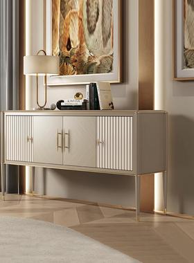 美式轻奢玄关装柜门31151简约入户风厅饰柜储物柜客厅实木餐边柜