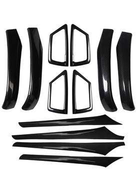 拿右舵普锐斯桃木碳纤维货内饰PRIS向ZVW30普锐斯汽车方盘改装U贴