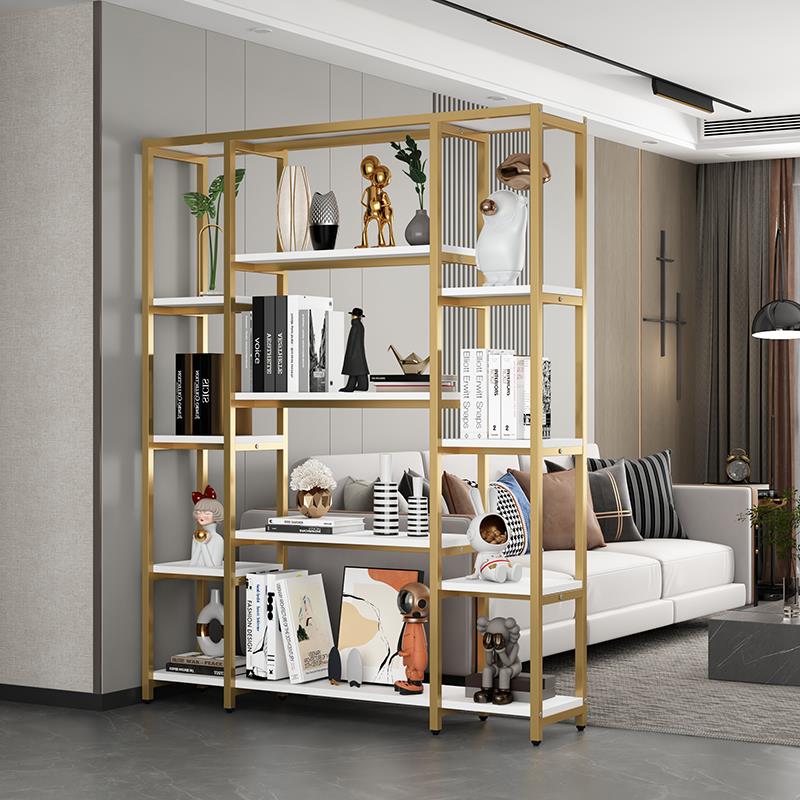 S--120地置物架多层公办隔断简约组合架子落客厅玄关柜室书架展示