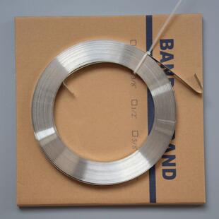 SS300设4不锈钢打包带.7*9保温947保冷备捆绑带通信器材捆1扎带