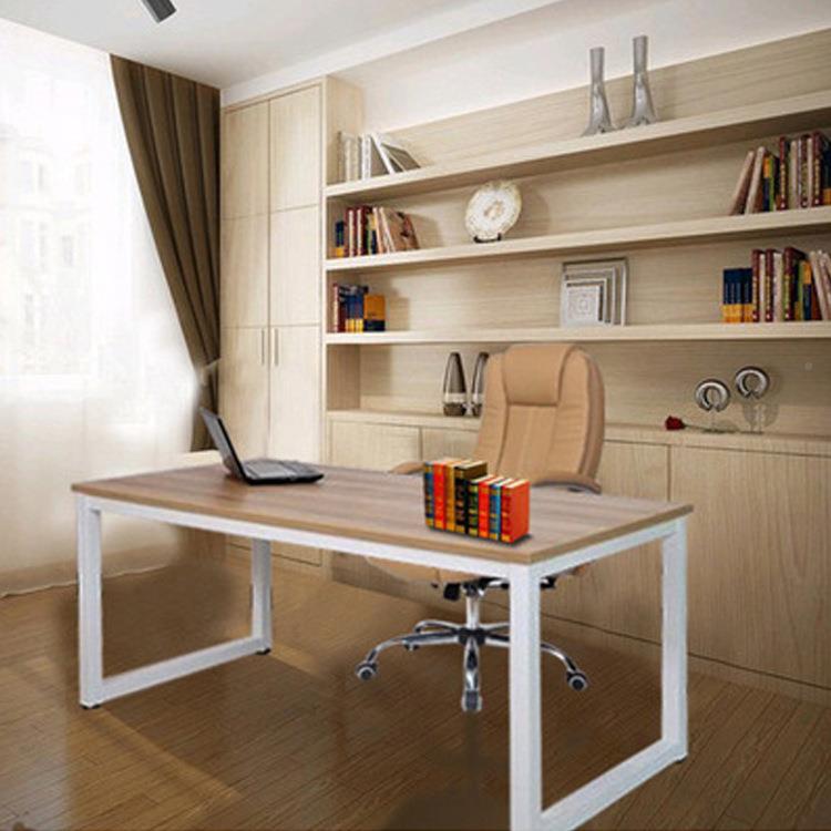 厂台式家脑用电桌简易办桌学生见详情写字台职员洽公谈桌家书法课