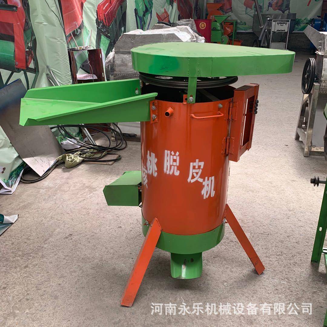 新款青核皮500机小型剥核桃桃脱皮家用机核桃剥皮机带清洗
