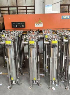 镜GFL面抛光袋式过滤不锈钢304材质可定3力16L耐腐蚀器压式袋过