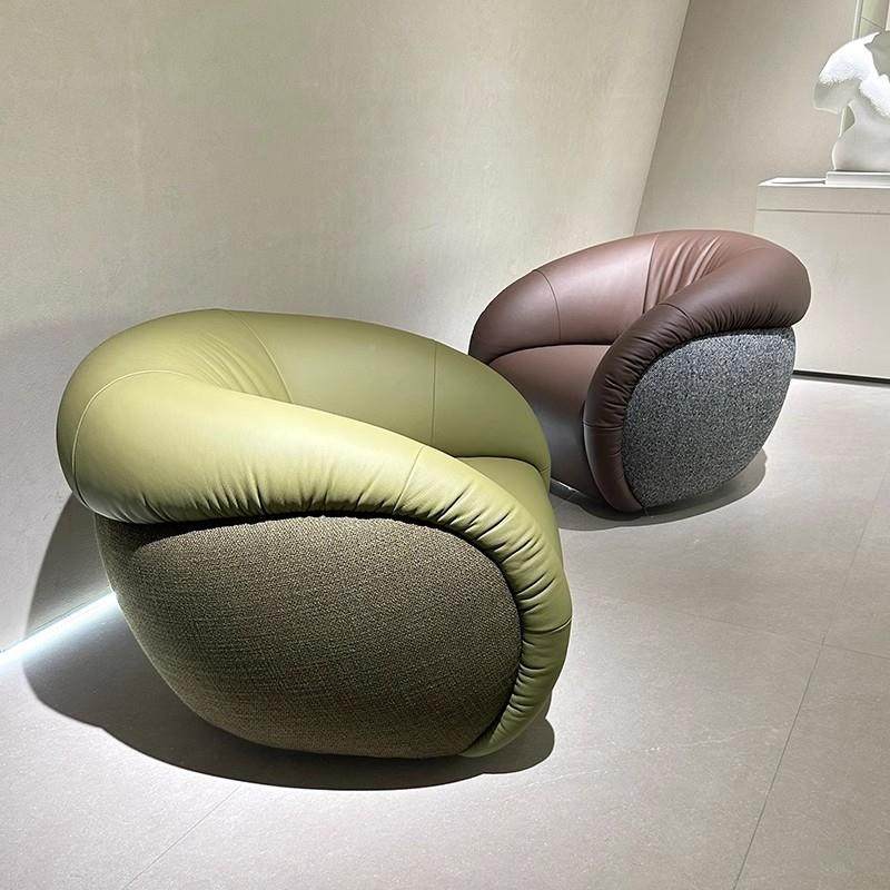 现代约沙发简椅客厅家用单人沙336发椅转意转式极简旋蛋壳椅休闲,住宅家具,沙发椅,淘宝优惠券,粉丝福利购,淘宝优惠卷
