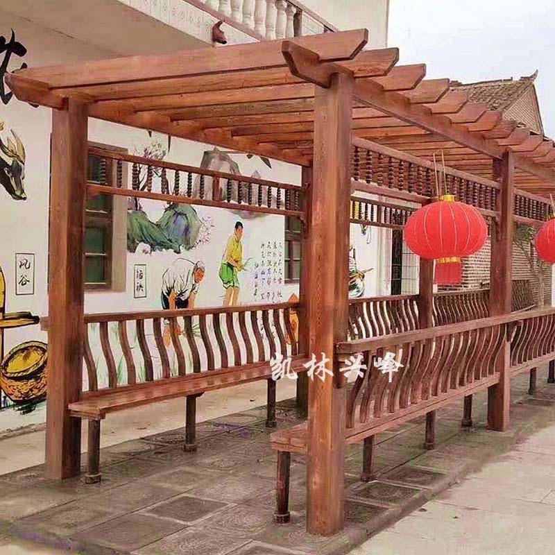 防腐架木葡039防腐萄架木花廊庭实院凉亭花藤木质长廊车库户外园