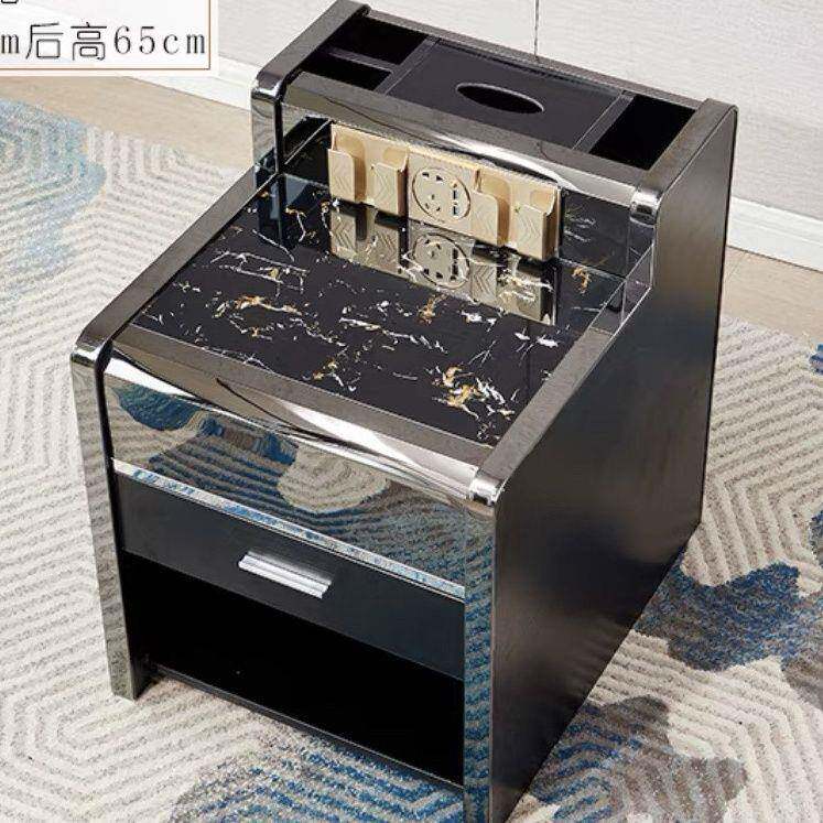 足沙发茶闲几制疗按摩浴场休茶几钉足浴AJO边角休息厅茶几柜