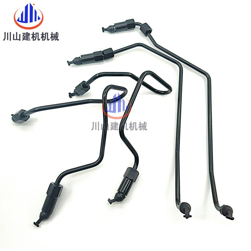 马发778动机高压油管4TNNV9/4TV98喷油嘴柴油洋泵高压油4管挖机配