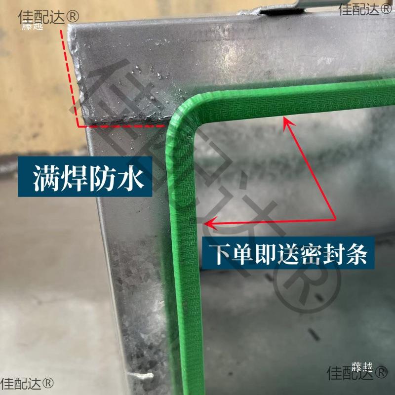大货车件锌半挂车镀锌白铁皮厚工YLL具箱镀杂加物配收纳铁箱