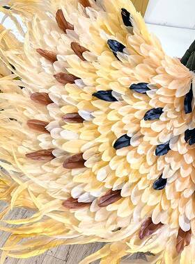 秋千膀毛JAS翅膀道具橱窗婚庆拍摄创天使羽羽毛墙面装翅饰风壁饰