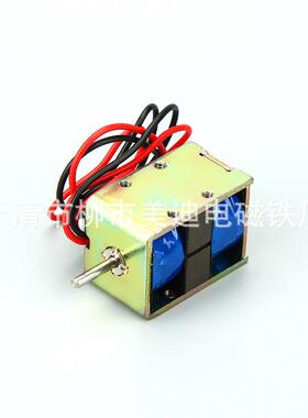 -双自保持电磁铁882ZXE电1B2440S方形电磁铁通用电向压充电桩磁锁