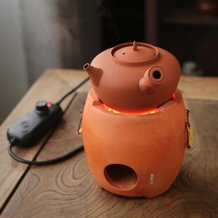 童文宋闽西副榜炉改电炉丝 电炭炉火碳水木砂铫 潮汕工夫茶电热炉